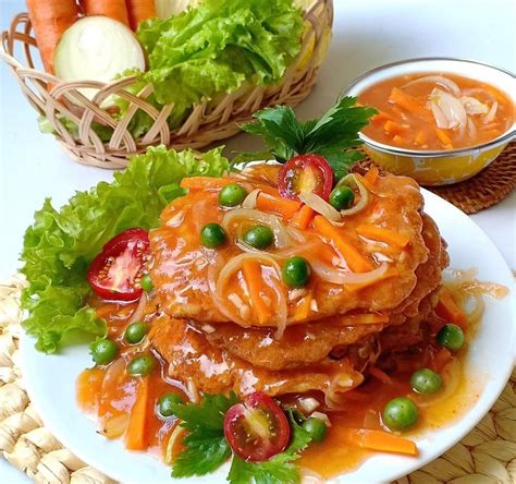Cara membuat cumi masak saus asam manis pedas : Resep Fuyunghai Ayam Udang Saus Asam Manis Spesial ala ...