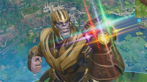 Thanos In Fortnite Has Made This Explosive Challenge Easier Than Ever Ign