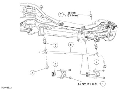 Diagram 2000 Ford Taurus Rear Suspension Diagram Mydiagramonline