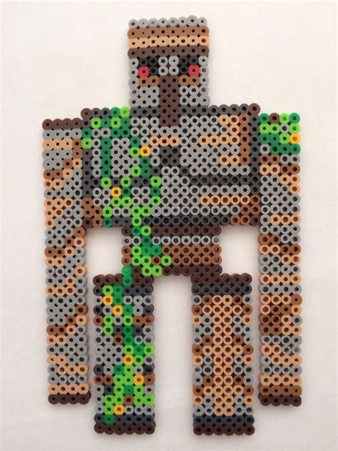 Check spelling or type a new query. Minecraft Iron Golem perler beads | Perler bead designs ...