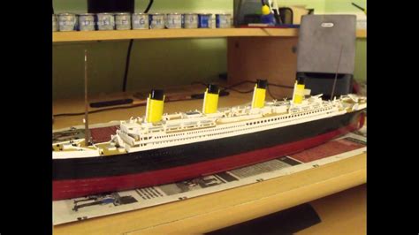 Building The Revell Titanic 1570 Youtube