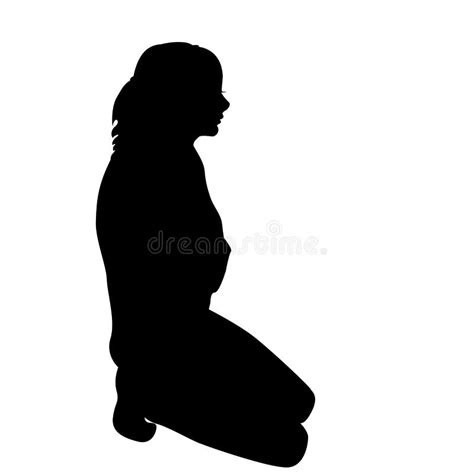 Hands Knees Woman Young Stock Illustrations 162 Hands Knees Woman