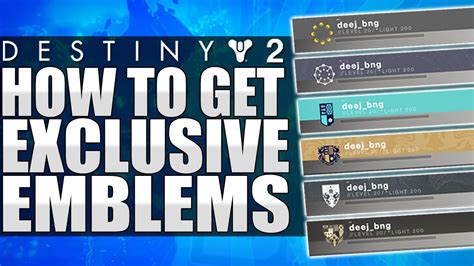 Destiny How To Get Exclusive Emblems Banners For Destiny 2 Do These While You Still Can