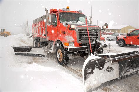 Kansas Transportation Snow Plows Winter Weather Fighting
