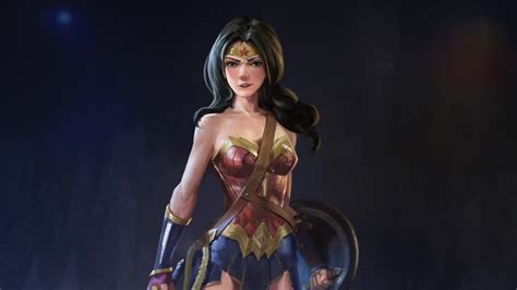 Dc Comic Wonder Woman 2020 Drawing Wallpaper Hd Superheroes 4k