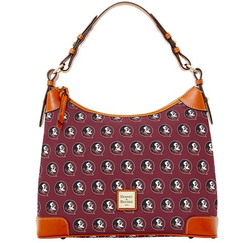 Womens Dooney And Bourke Garnet Florida State Seminoles Team Color Hobo