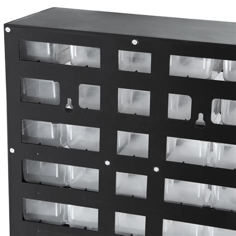 tectake casier à vis 41 tiroirs etagère caisse de rangement bricolage en plastique 30 cm x 13