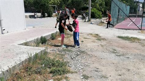 Türkiye Çevre Haftası 05 09 Haziran Kapsamında Okulumuzu Temizledik