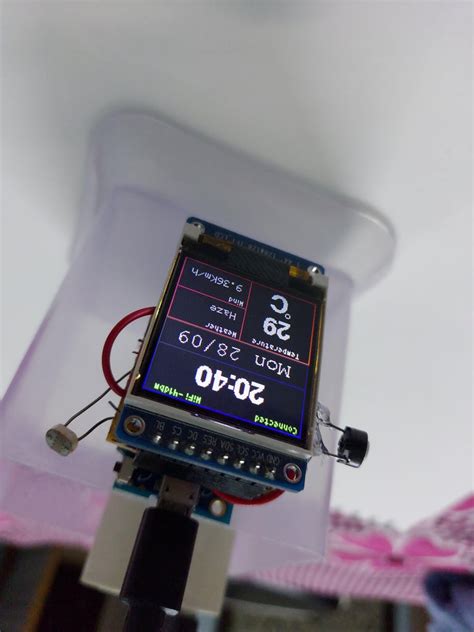 Esp8266esp32 Weather Station With Tft Lcds 8 Steps Instructables