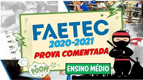 Provas Faetec 6 Ano