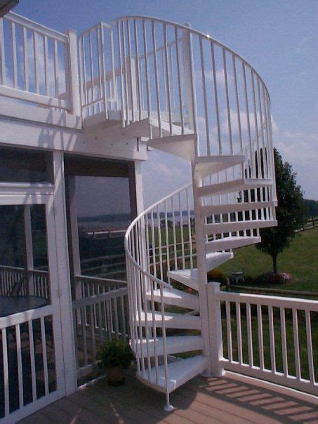 Aluminum Spiral Stair Kits Indoor And Outdoor Salter Spiral Stair