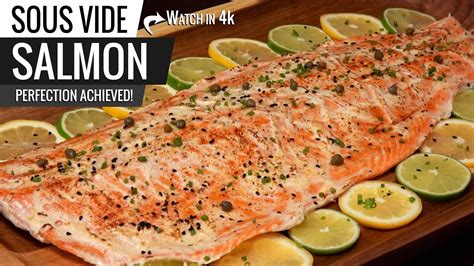 Sous Vide Salmon Perfection How To Cook The Best Salmon Ever Youtube