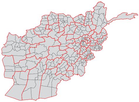 ملفblank Map Of Afghanistan Districtssvg المعرفة