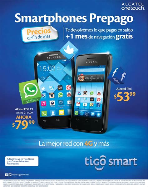 Precios De Fin De Mes Febrero 2014 Tigo Smartphones Ofertas Ahora