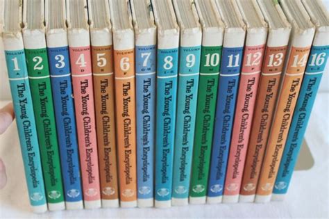 The Young Childrens Encyclopedia Britannica Complete Volume Set 15