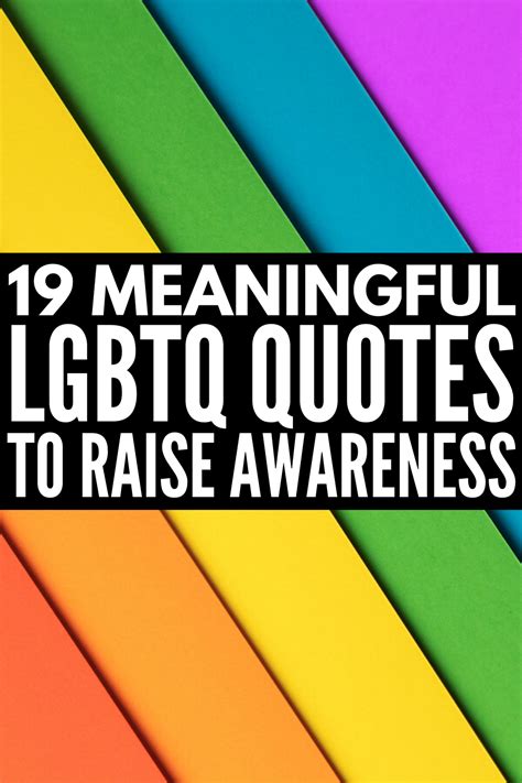 Love Is Love 19 Meaningful Lgbtq Quotes To Inspire You Lgbtq Quotes Pride Quotes Gay Pride