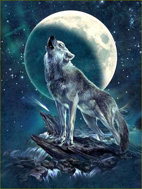 Les loups par les peintres - Antonia Neshev - Balades comtoises | Wolf