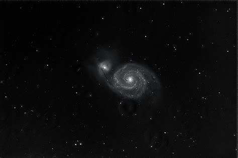 The Whirlpool Galaxy M51 See The Glory
