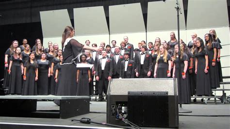 West Anchorage High School Concert Choir 2015 O Nata Lux Youtube