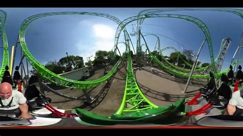 Watch 360 Degree Ride On The Monster Adventurelands Newest Roller