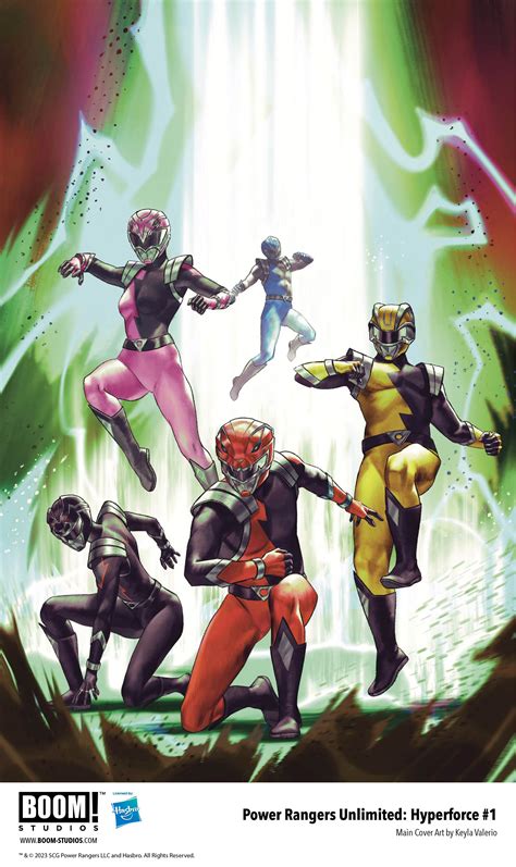 Boom Studios Announces Power Rangers Unlimited Hyperforce 1 For July