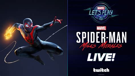 Marvels Spider Man Miles Morales Marvel Lets Play Live Youtube
