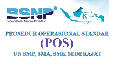 Materi Sekolah | Mekanisme Operasional Standar Un Smp/Mts, Sma/Ma/Smk