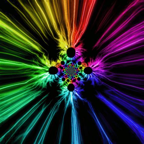 First, we have to convert that gif into a movie file, then we add it to zoom as a virtual background. flowers animation images | Light Speed Rainbow Flower Animated by JadeLoveFireKnight on ...