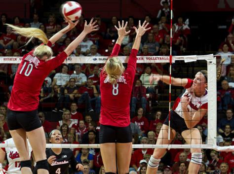 Nu Volleyball Unranked Buckeyes Topple Huskers