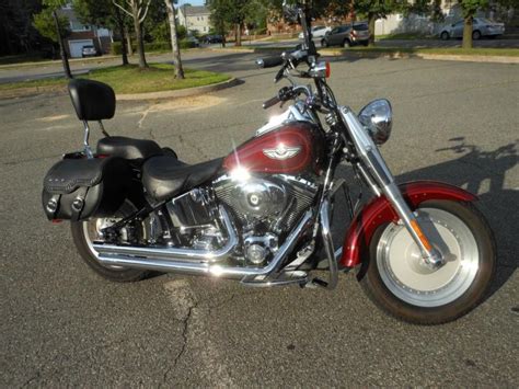 This is a 100th anniversary fatboy harley davidson black/silver with lots of extra's and low miles: Buy 2003 Harley-Davidson FatBoy FLSTF 100th Anniversary on ...