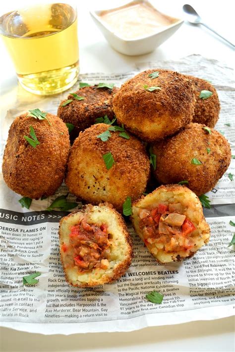 Chili and cayenne pepper are not ingredients that you usually find in spanish food but, much to my delight, they're called for in potato bomba recipes both in the filling. Spanish Potato Bombas | Cilantro and Citronella