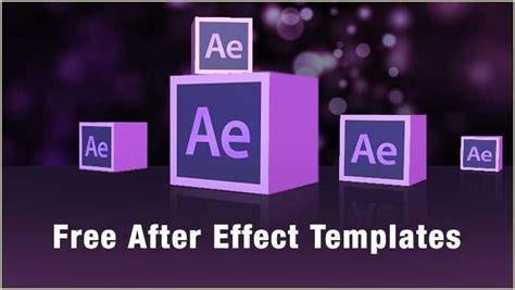 After Effects Free Templates Motion Graphics - Resume Gallery