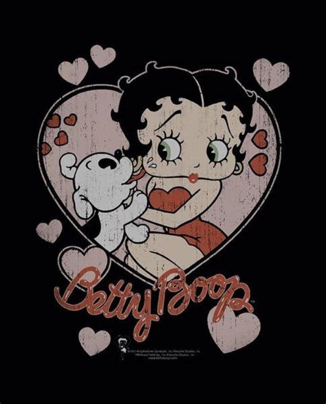 Betty Boop Wall Art Digital Art Boop Classic Kiss By Brand A Betty Boop Art Vintage