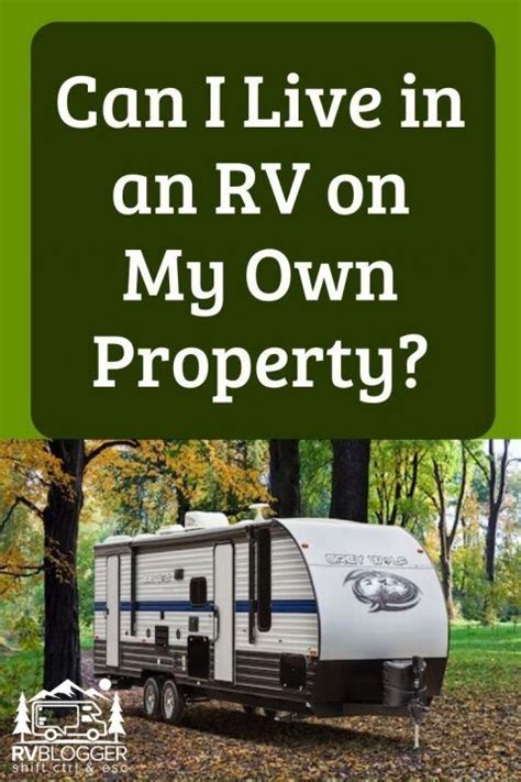 Can i rent out my rv on my property. Can I Live in an RV on My Own Property in 2020 | Rv living ...