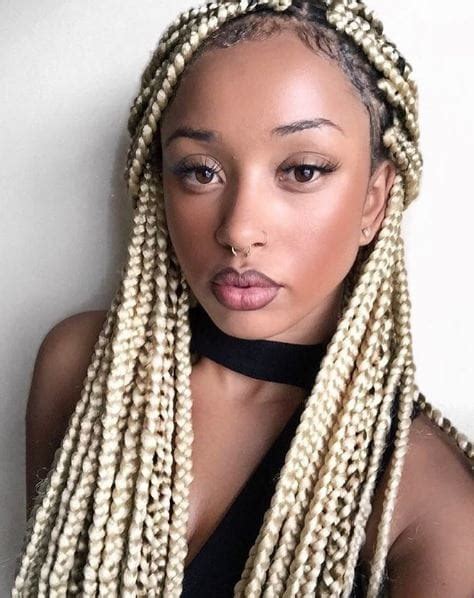 Hairstyles For Box Braids 2018 Jf Guede