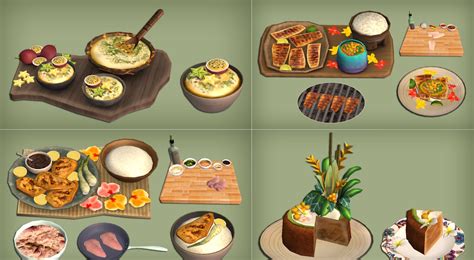 Tropical Food Conversions By Jacky93sims Liquid Sims