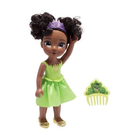 Disney Princess Petite Tiana 6 Inch Fashion Doll With Beautiful Outfit