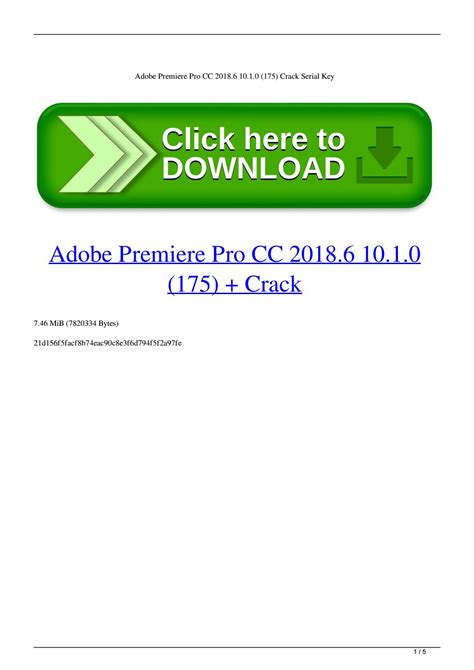 Adobe premiere pro cc 2020 14.6.0 free download. Adobe Premiere Pro CC 2018.6 10.1.0 (175) + Crack Serial ...