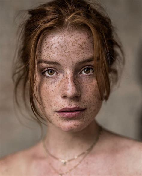 Beautiful Freckles Image By Ron Mckitrick Imagery On Shades Of Red Freckles Girl Freckles