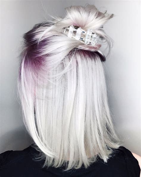 4 Tips For Creating The Perfect Shadow Root Silver Hair Color Unicorn