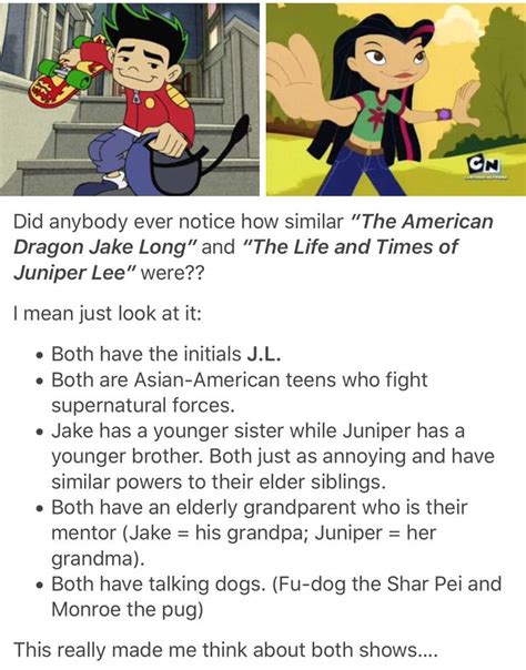 The American Dragon Jake Long The Life And Times Of Juniper Lee