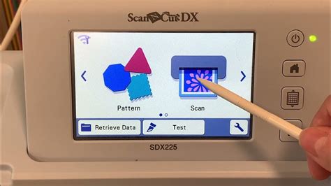 Brother Scan N Cut Sdx 225 How To Cutting Digital Files Youtube
