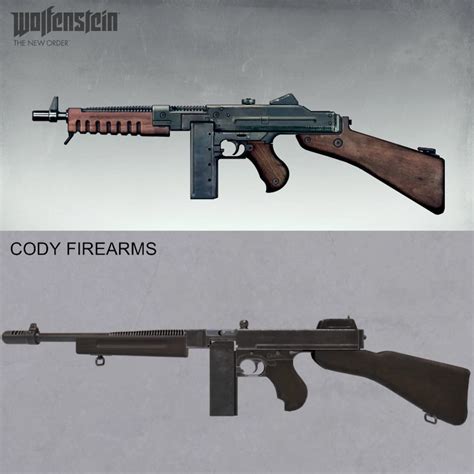Just Noticed Recently That The Thompson Submachine Gun From The New