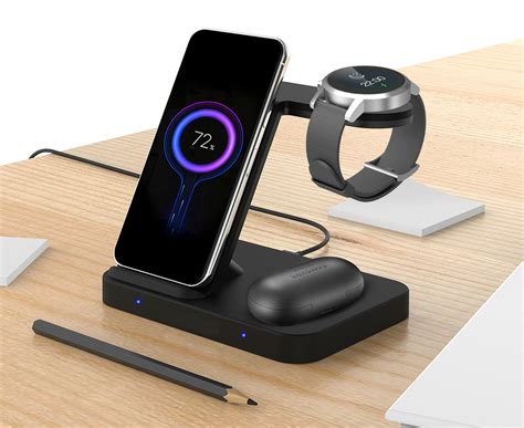 Orotec 4 In 1 Multi Samsung Wireless Charging Station With Qualcomm Charger