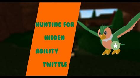 Hunting For Hidden Ability Twittle Loomian Legacy Youtube