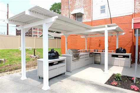 An outdoor kitchen will make your home the life of the party. Image result for outdoor kitchen roof | Outdoor kitchen, Roof paint, Outdoor kitchen plans