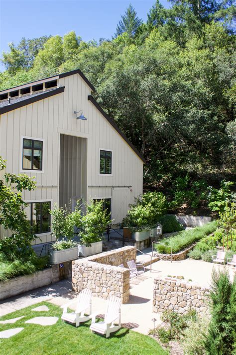 Backyard is a restaurant located in forestville, california. Designer Destination | Farmhouse landscaping, Farmhouse ...
