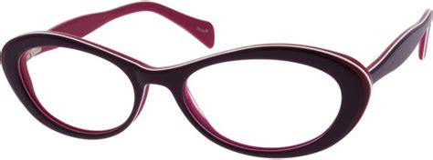 Purple Oval Glasses 637317 Zenni Optical Eyeglasses Glasses Zenni Optical Zenni