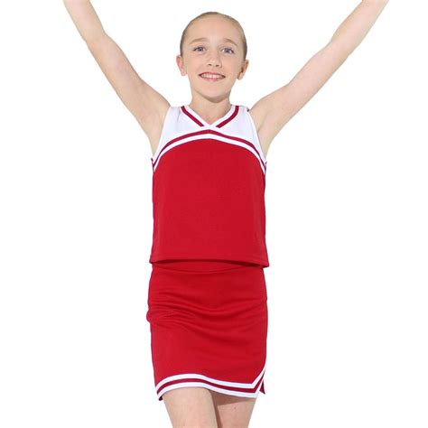 Danzcue Child Classic Cheerleaders Uniform Shell Top Dqcht005c 2199