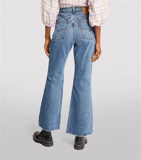 Levi S S High Flare Jeans Harrods Us